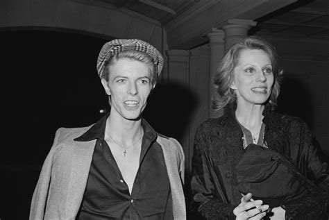 david bowie and his wife.